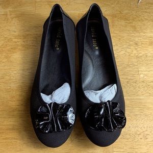 David Tate black ballet flats - nice cushioned insole
